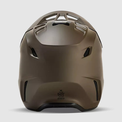 Casco Moto V3 Solid Cafe Mate Fox | Casco Moto Fox casco fox racing motocross mtb