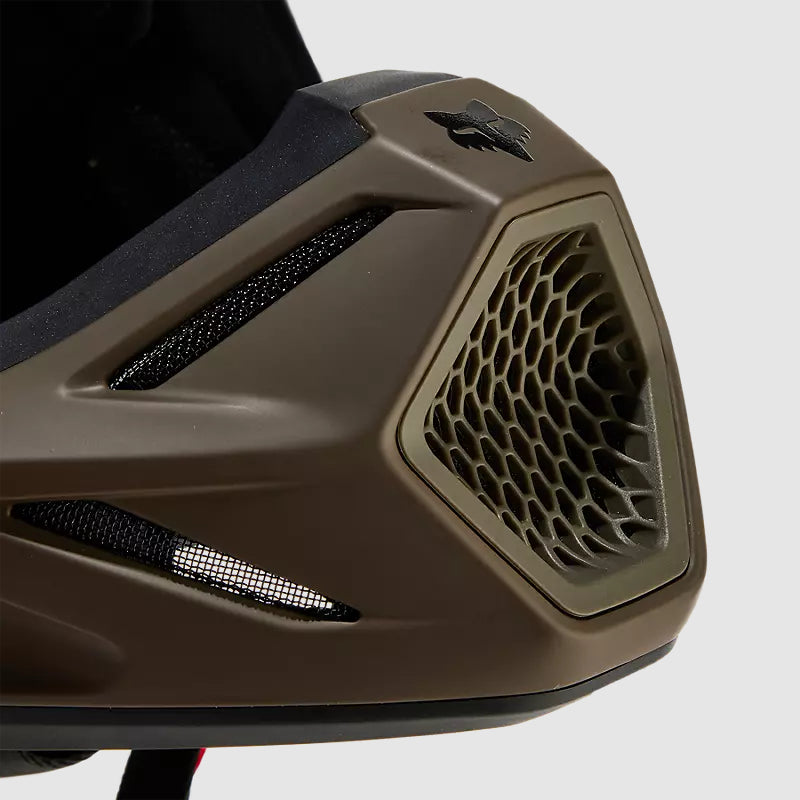 Casco Moto V3 Solid Cafe Mate Fox | Casco Moto Fox casco fox racing motocross mtb