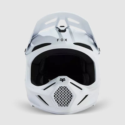 Casco Moto V3 Solid Blanco Matte Fox