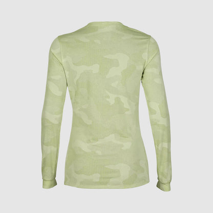 Polera Bicicleta Mujer Ranger TruDri™ Manga Larga Verde Fox polera bicicleta fox mtb