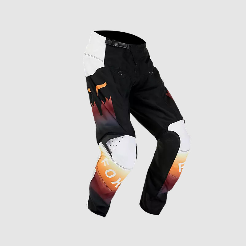 Pantalon Fox Moto 180 Flora para Moto Negro