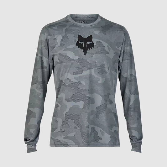 Polera Bicicleta Ranger TruDri™ Manga Larga Gris Fox