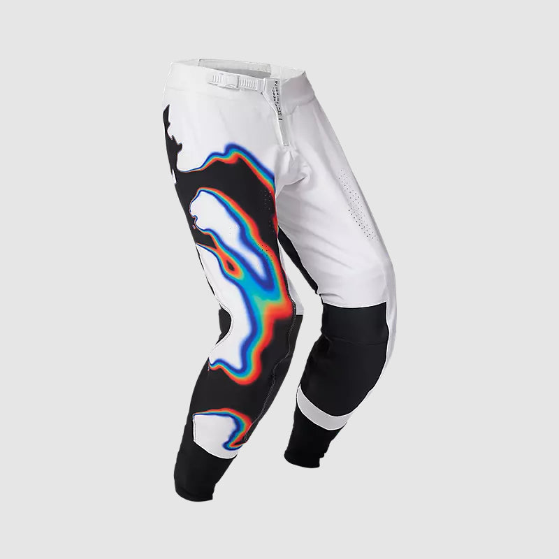 Pantalon Fox Moto Flexair Scans Edición Limitada para Moto Negro/Blanco