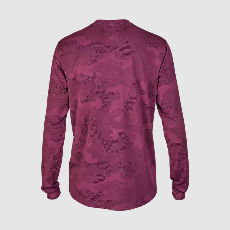 Polera Bicicleta Ranger TruDri™ Manga Larga Morado Fox polera bicicleta fox mtb