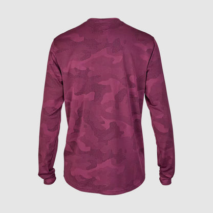 Polera Bicicleta Ranger TruDri™ Manga Larga Morado Fox polera bicicleta fox mtb