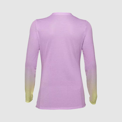 Polera Bicicleta Mujer Flexair TS57 Edicion Limitada Manga Larga Rosado Fox polera bicicleta fox mtb