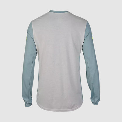 Polera Bicicleta Ranger Aviation Drirelease Manga Larga Celeste Fox polera bicicleta fox mtb