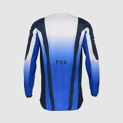 Polera Moto 180 Lean Azul Fox polera moto fox motocross