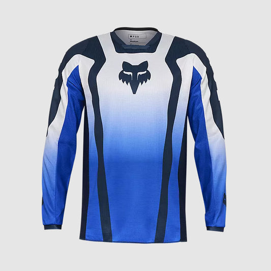 Polera Moto 180 Lean Azul Fox polera moto fox motocross