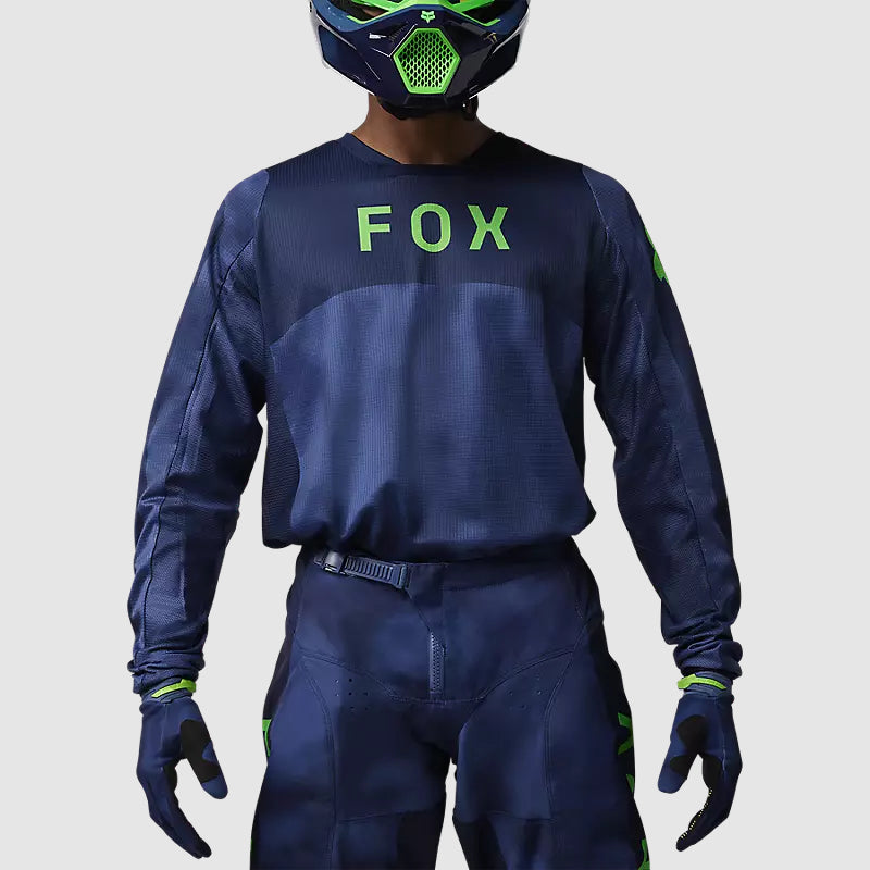 Polera Moto 180 Taunt Azul Fox polera moto fox motocross
