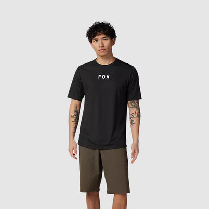 Polera Bicicleta Ranger Moth Negro/Blanco Fox polera bicicleta fox mtb