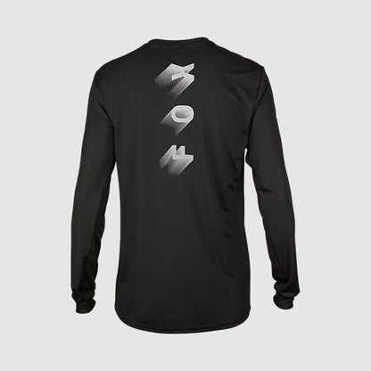 Polera Bicicleta Ranger Wayfaring Manga Larga Negro Fox polera bicicleta fox mtb