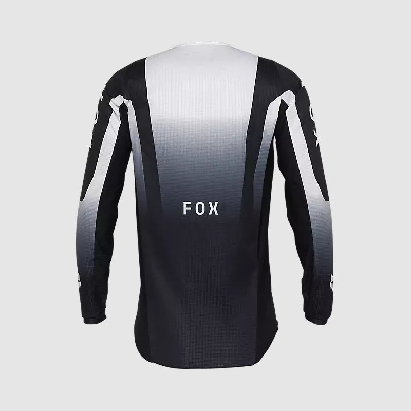 Polera Moto 180 Lean Negro/Blanco Fox polera moto fox motocross