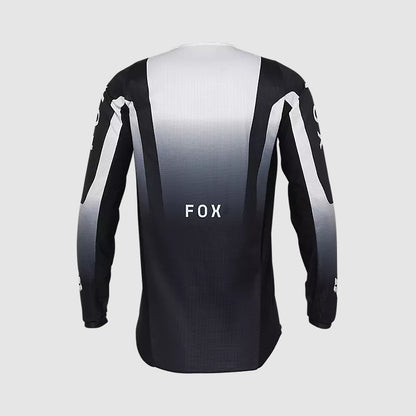 Polera Moto 180 Lean Negro/Blanco Fox polera moto fox motocross