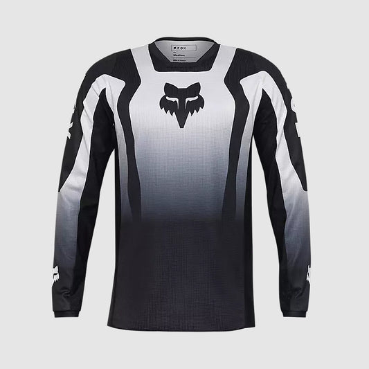 Polera Moto 180 Lean Negro/Blanco Fox polera moto fox motocross