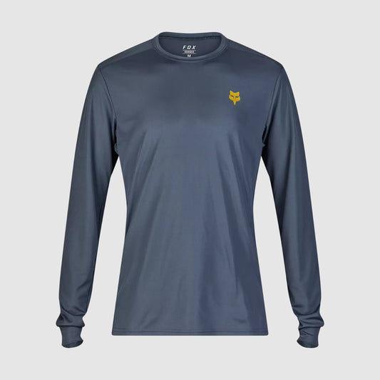 Polera Bicicleta Ranger Wayfaring Manga Larga Grafito Fox polera bicicleta fox mtb