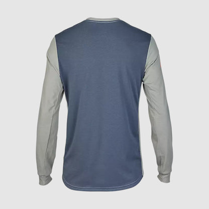 Polera Bicicleta Ranger Aviation Drirelease Manga Larga Gris Fox polera bicicleta fox mtb