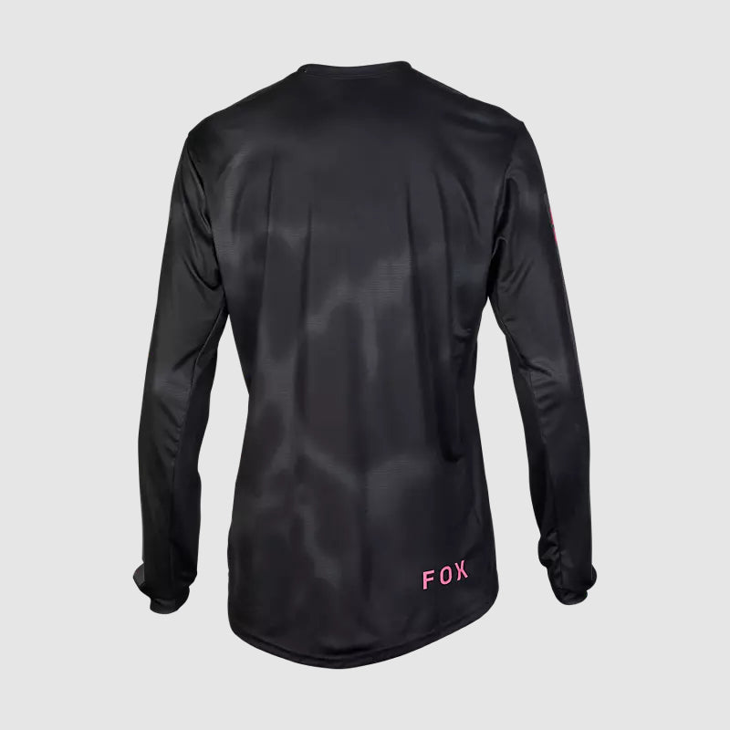 Polera Bicicleta Ranger Taunt Manga Larga Negro Fox polera bicicleta fox mtb