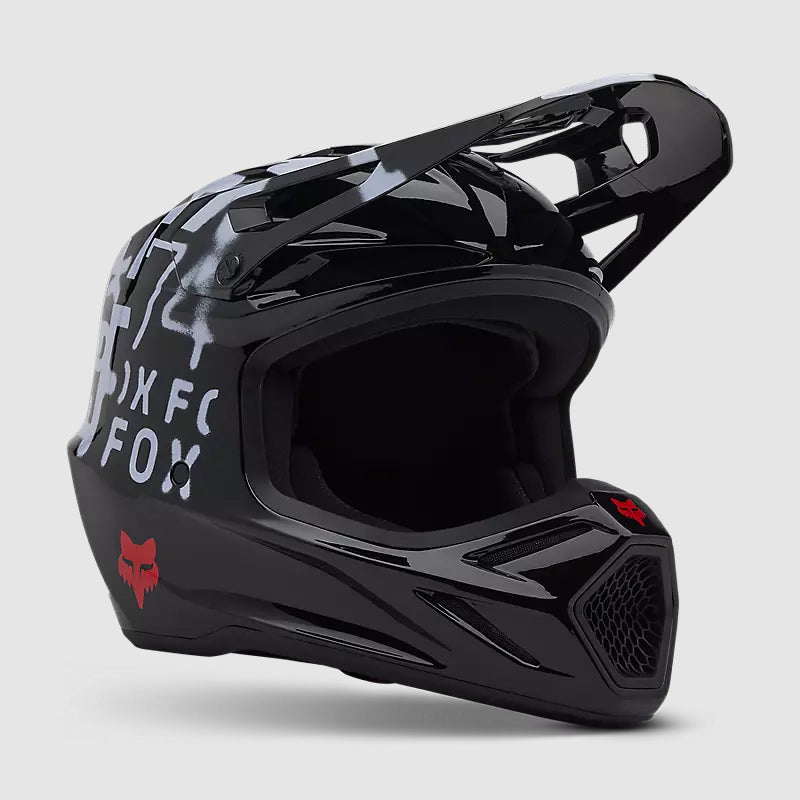 Casco Moto V3 Seventy4 Negro Fox | Casco Moto Fox casco fox racing motocross mtb