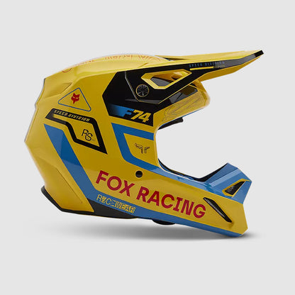 Casco Moto V1 Race Spec Amarillo Fox | Casco Moto Fox casco fox racing motocross mtb