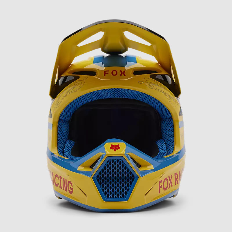 Casco Moto V1 Race Spec Amarillo Fox | Casco Moto Fox casco fox racing motocross mtb