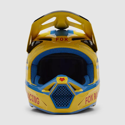 Casco Moto V1 Race Spec Amarillo Fox | Casco Moto Fox casco fox racing motocross mtb