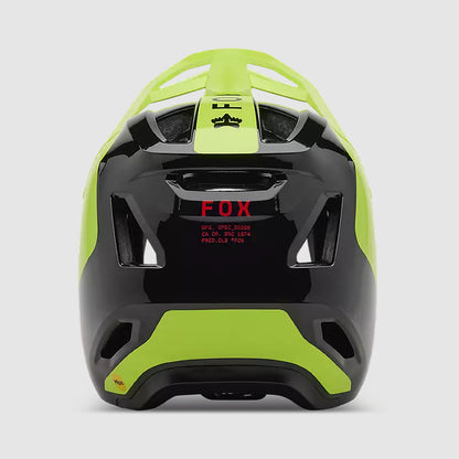 Casco Bicicleta New Rampage Barge Amarillo Fox | Casco MTB Fox casco fox racing motocross mtb