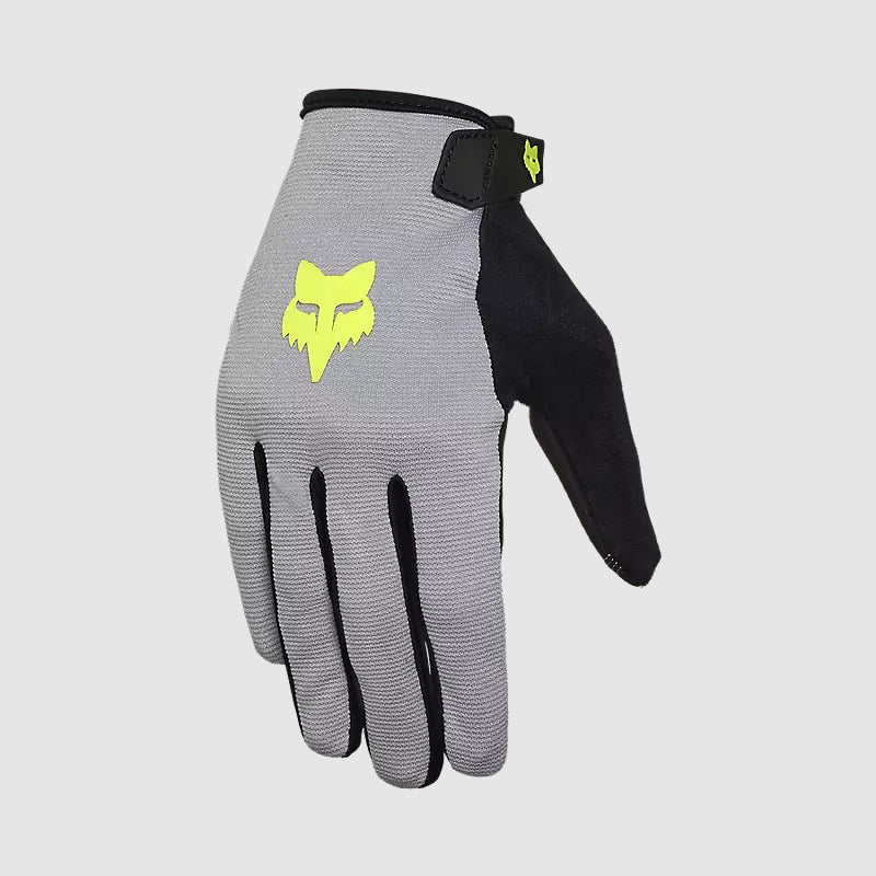 Guantes Bicicleta Ranger Gris/Amarillo Fox