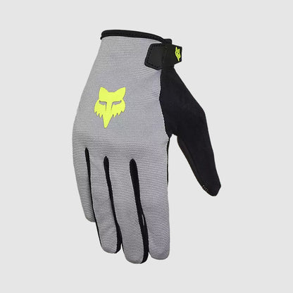 Guantes Bicicleta Ranger Gris/Amarillo Fox