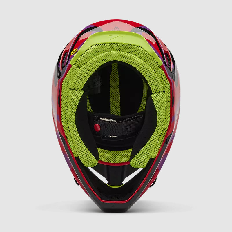 Casco Moto V1 Emotion Rojo Fox | Casco Moto Fox casco fox racing motocross mtb