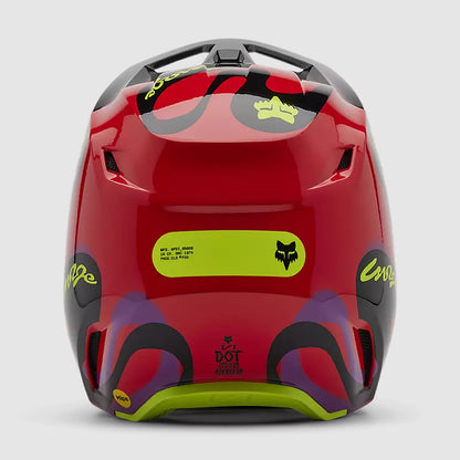 Casco Moto V1 Emotion Rojo Fox | Casco Moto Fox casco fox racing motocross mtb
