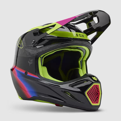 Casco Moto V3 RS Energy Negro Fox | Casco Moto Fox casco fox racing motocross mtb