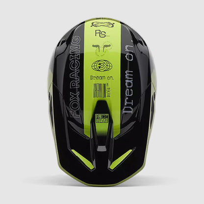 Casco Moto V1 Race Spec Verde Fox | Casco Moto Fox casco fox racing motocross mtb