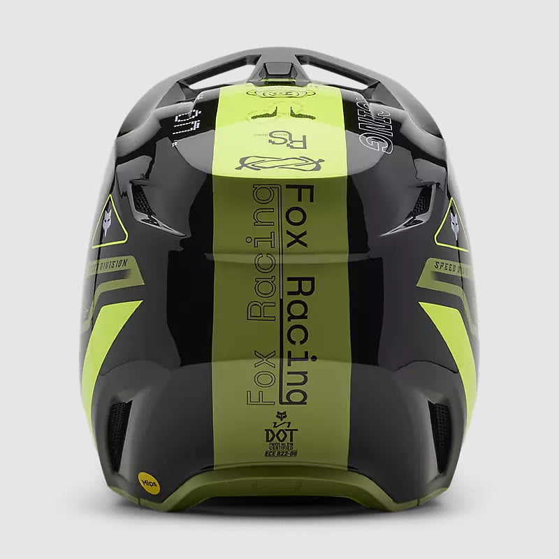 Casco Moto V1 Race Spec Verde Fox | Casco Moto Fox casco fox racing motocross mtb