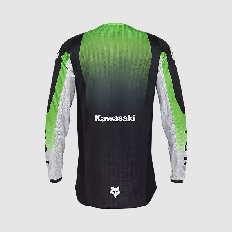 Polera Moto 180 Kawasaki Verde Fox polera moto fox motocross