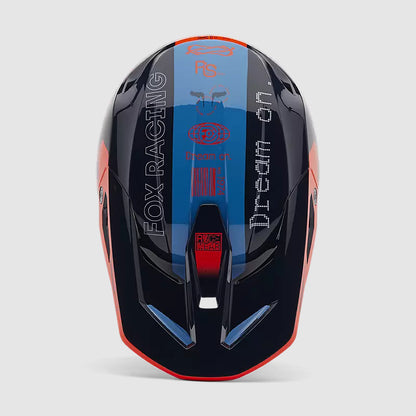 Casco Moto V1 Race Spec Azul Marino Fox | Casco Moto Fox casco fox racing motocross mtb