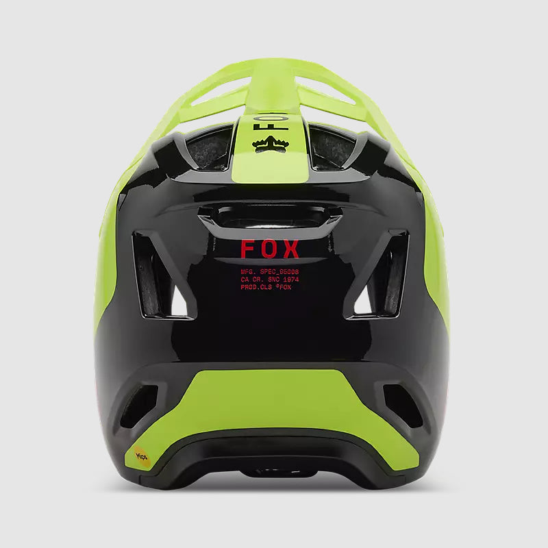 Casco Bicicleta Niño New Rampage Barge Amarillo Fox | Casco MTB Fox casco fox racing motocross mtb
