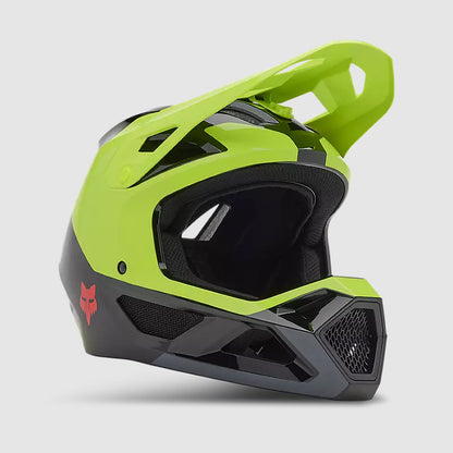 Casco Bicicleta Niño New Rampage Barge Amarillo Fox | Casco MTB Fox casco fox racing motocross mtb
