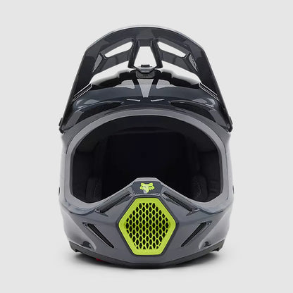Casco Moto V3 Divider Gris Fox | Casco Moto Fox casco fox racing motocross mtb