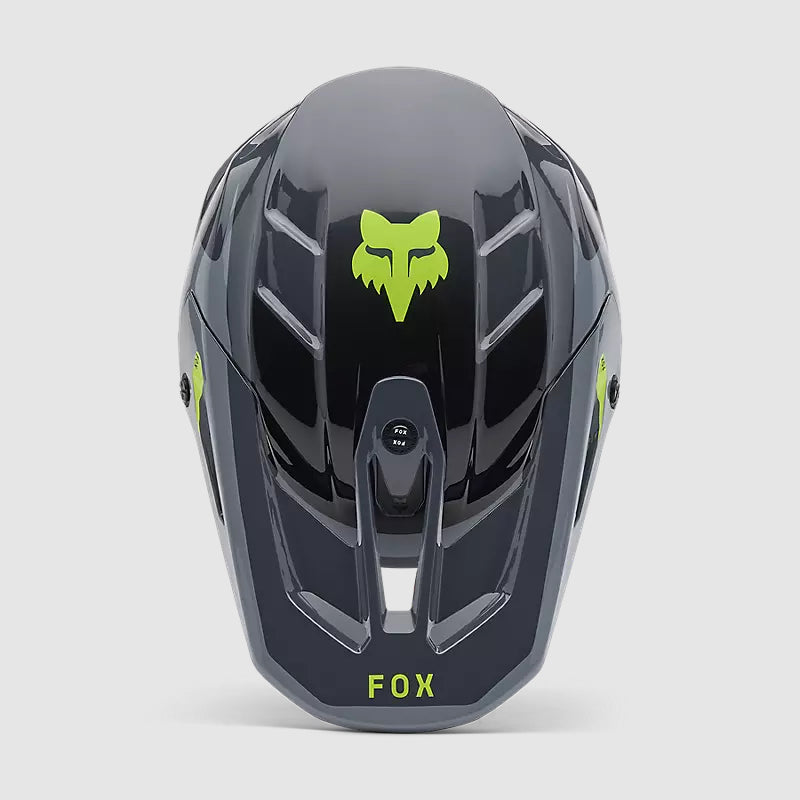 Casco Moto V3 Divider Gris Fox | Casco Moto Fox casco fox racing motocross mtb