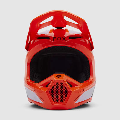 Casco Moto Niño V1 Lean Naranjo Fox | Casco Moto Fox casco fox racing motocross mtb