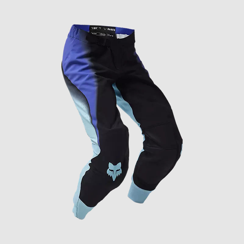 Pantalon Fox Moto Mujer Flexair Infinite para Moto Azul/Negro