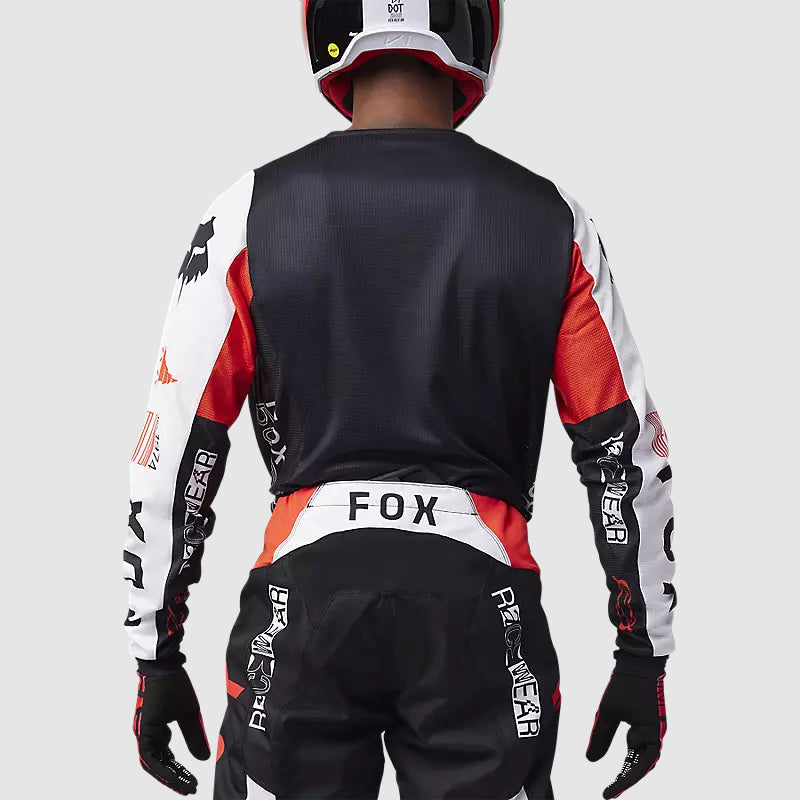 Polera Moto 180 Race Spec Rojo/Negro Fox polera moto fox motocross