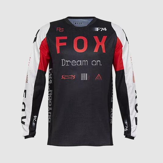 Polera Moto 180 Race Spec Rojo/Negro Fox polera moto fox motocross