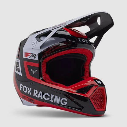 Casco Moto V1 Race Spec Rojo Fox | Casco Moto Fox casco fox racing motocross mtb