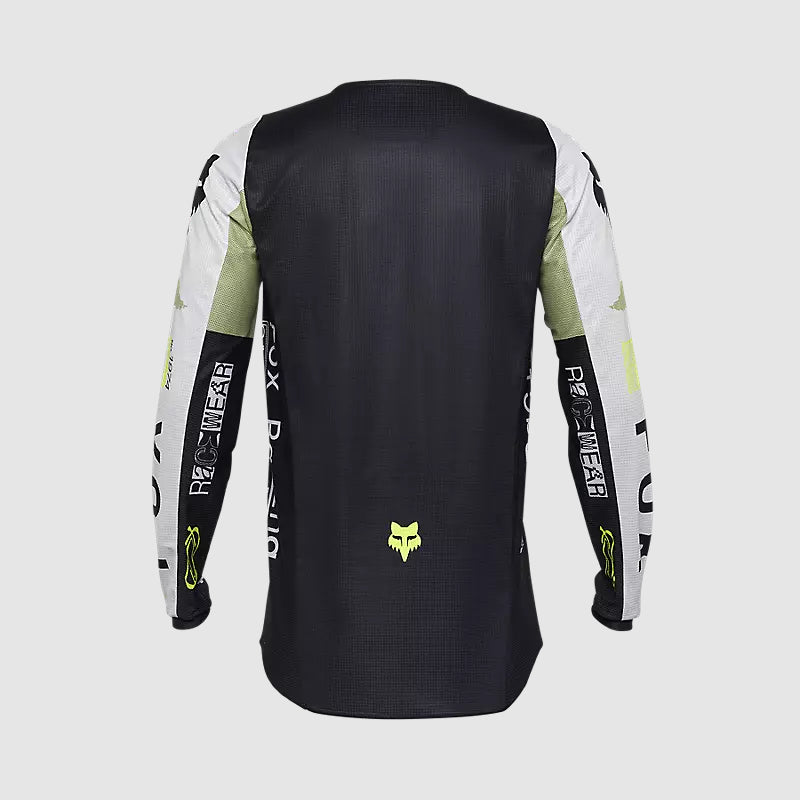 Polera Moto 180 Race Spec Verde/Negro Fox polera moto fox motocross