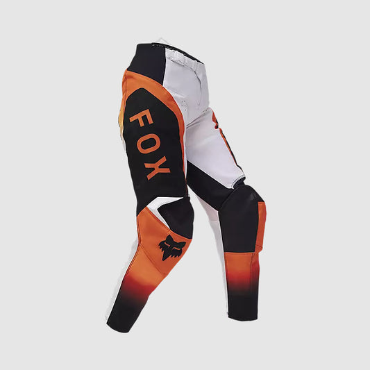 Pantalon Fox Moto Niño 180 Lean para Moto Naranjo