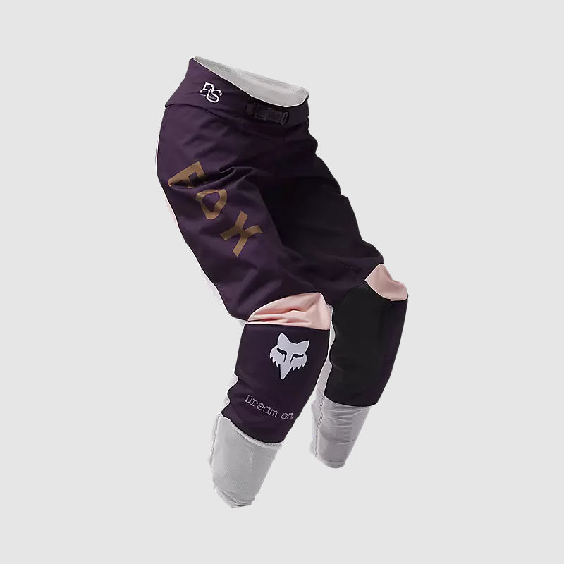 Pantalon Fox Moto Mujer 180 Race Spec para Moto Morado