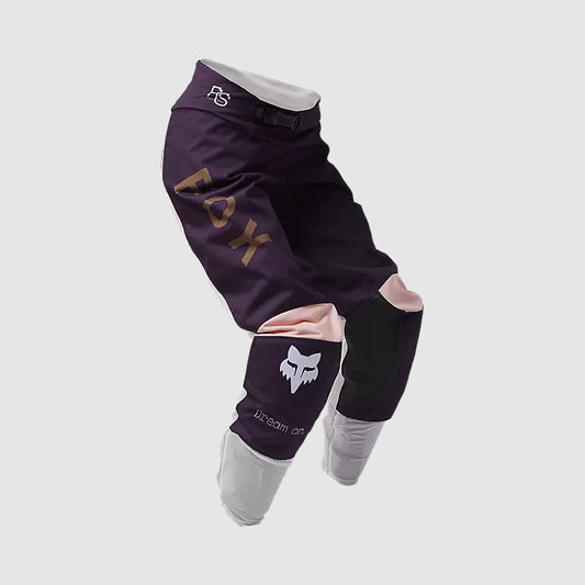 Pantalon Fox Moto Mujer 180 Race Spec para Moto Morado