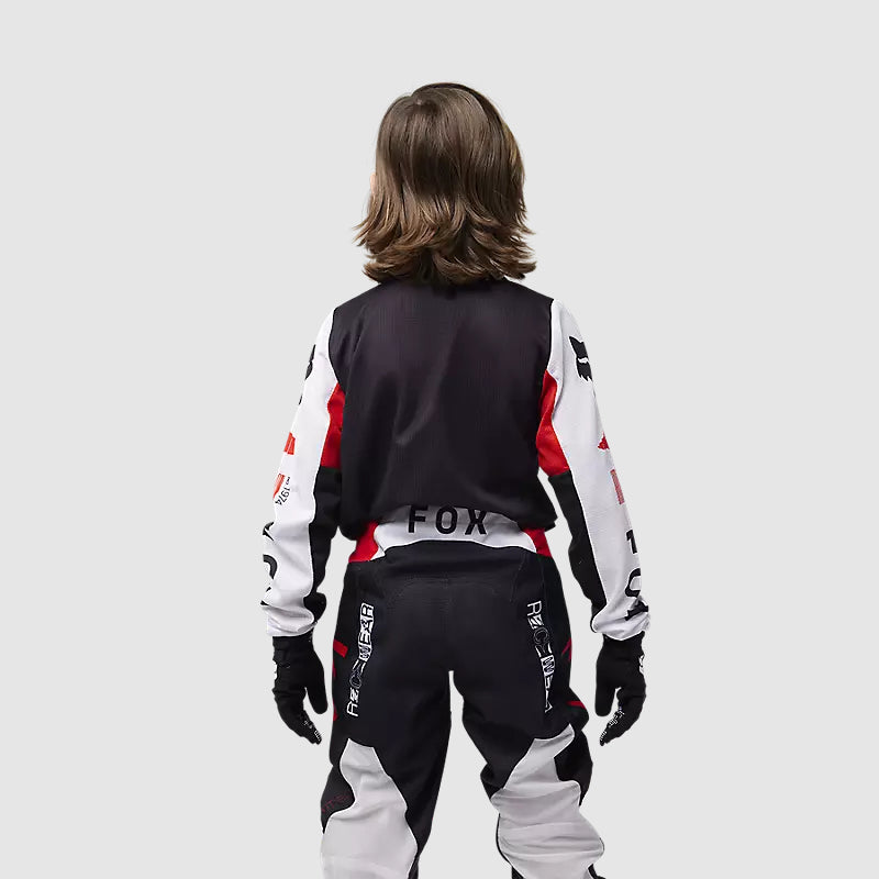 Polera Moto Niño 180 Race Spec Rojo/Negro Fox polera moto fox motocross